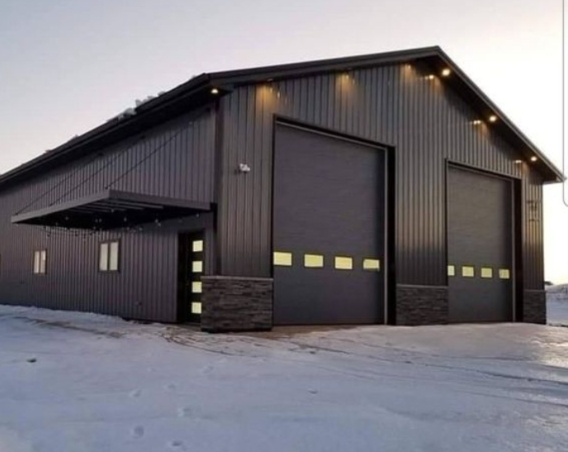 Каркасное промышленное здание